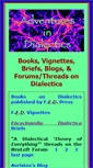 Mobile Screenshot of adventures-in-dialectics.org